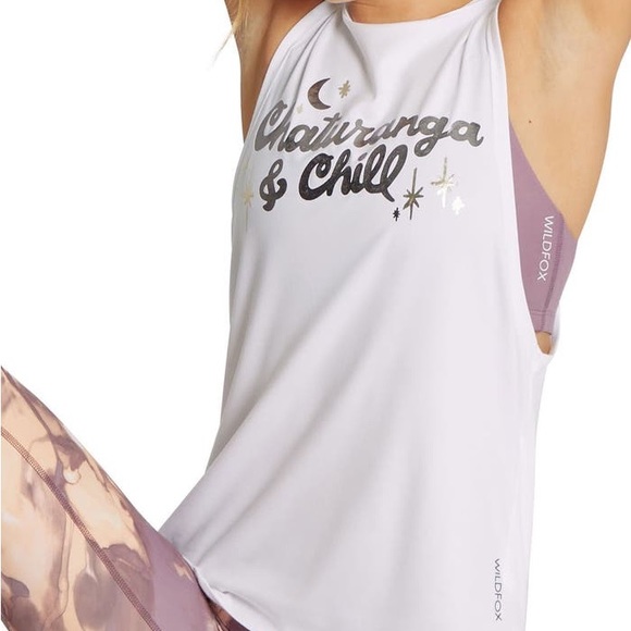 NEW IN PACKAGE- WILDFOX Harper Chill Tank - Picture 2 of 5
